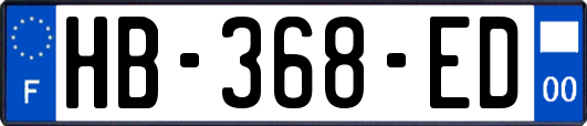 HB-368-ED