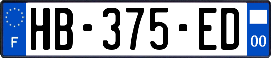 HB-375-ED