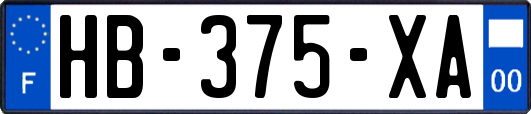 HB-375-XA