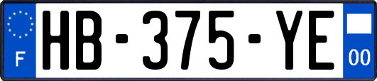 HB-375-YE
