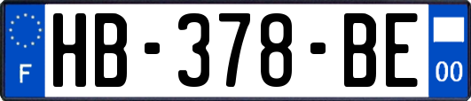 HB-378-BE