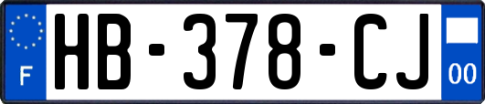 HB-378-CJ