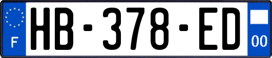 HB-378-ED