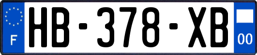 HB-378-XB