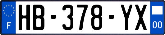 HB-378-YX