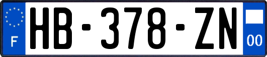HB-378-ZN