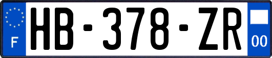 HB-378-ZR