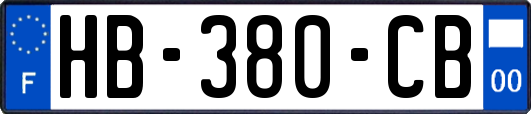 HB-380-CB