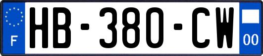 HB-380-CW