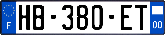 HB-380-ET