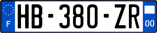 HB-380-ZR