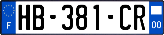 HB-381-CR