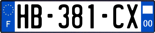 HB-381-CX