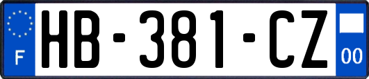 HB-381-CZ