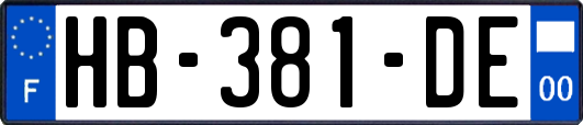 HB-381-DE