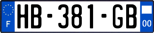 HB-381-GB