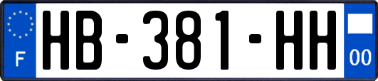 HB-381-HH