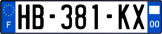 HB-381-KX