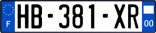 HB-381-XR
