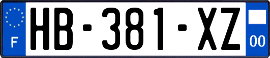 HB-381-XZ