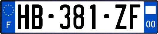 HB-381-ZF