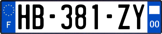 HB-381-ZY