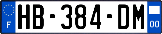 HB-384-DM