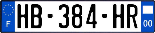 HB-384-HR