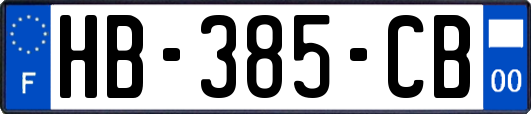 HB-385-CB