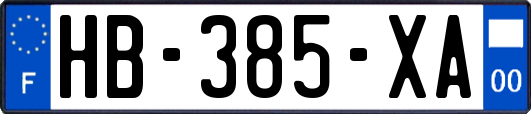 HB-385-XA