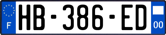 HB-386-ED