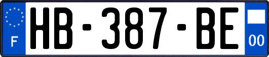 HB-387-BE