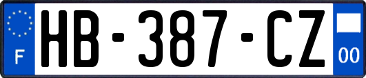 HB-387-CZ