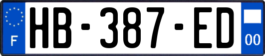 HB-387-ED