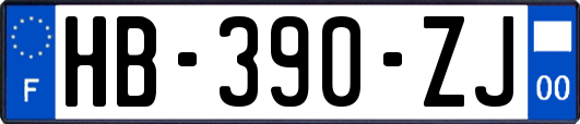 HB-390-ZJ