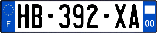 HB-392-XA