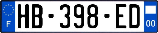 HB-398-ED