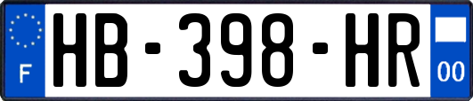 HB-398-HR