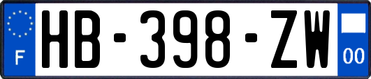 HB-398-ZW