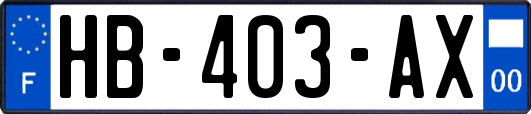 HB-403-AX