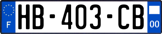 HB-403-CB