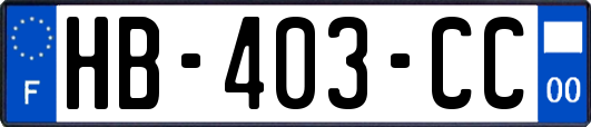 HB-403-CC