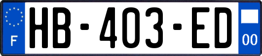 HB-403-ED