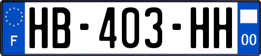 HB-403-HH
