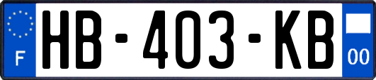 HB-403-KB
