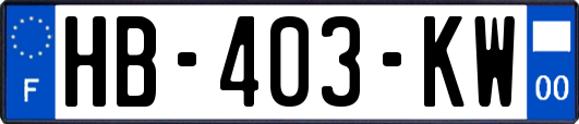 HB-403-KW