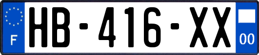 HB-416-XX