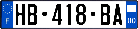HB-418-BA