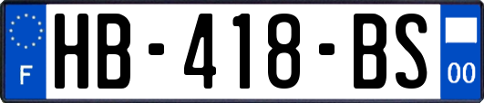 HB-418-BS