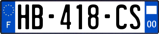 HB-418-CS